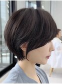 前髪カタログ/イメチェンスタイル/ウェーブパーマ/こなれミディ