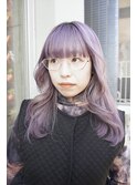 ペールラベンダー レイヤーカット