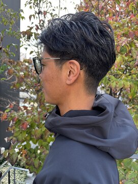 ツイギー 宮西店(TWiGGY) 直毛のパーマスタイル