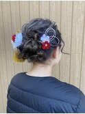シニヨンアレンジ