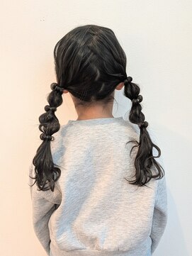 シーソー(SEA SAW) 飾りなしキッズヘアセット/ヘアアレンジ/パーティーヘア