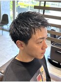 スパイキーショー トブルーブラックフェザーパーマ