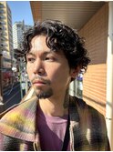 【大村指名】メンズカットスパイラルパーマシャドウパーマ