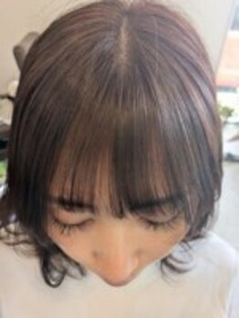 ラ グリヴ(La Grive)の写真/前髪が割れてしまう・浮き癖がお悩みのお客様にうってつけ♪クロスパーマで日々のストレスから解放されて！