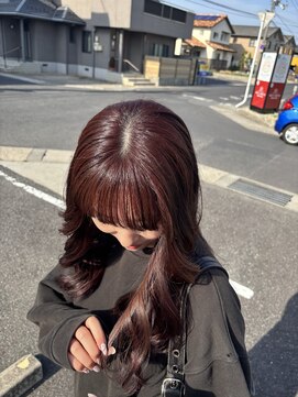 カノエ 岡山店(canoe) ピンクブラウンカラー