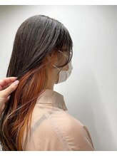 ロッソ 川口店(Rosso) オレンジイヤリングカラー[川口]