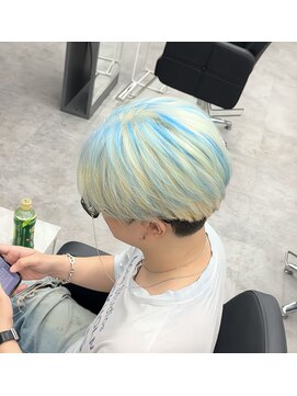 メンズサロンコンマ(men's salon ,) メンズデザインカラー