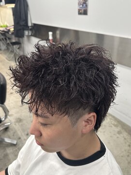 ライズ 渋谷店(RISE) ショート刈り上げウルフ／渋谷メンズ