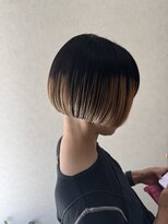 エン(en,)&nbsp;ぱつっとボブミニボブ簡単スタイリング