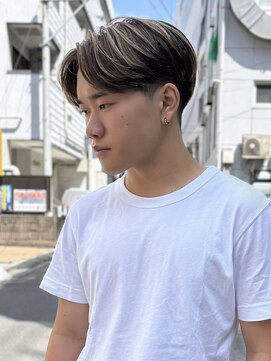 ウィル バイ ブラウン(Vir by Brown) MEN’S HAIR/サーフカール/刈り上げセンターパート/藤沢