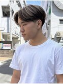 MEN’S HAIR/サーフカール/刈り上げセンターパート/藤沢