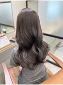 グレージュ＊透明感カラー＊ブリーチなし