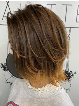 パレット 町田店(PALETTE) オレンジハイライトグラ☆　町田/町田駅/町田店