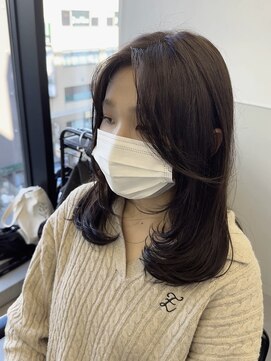 ゴウトゥデイシェアサロン 町田店(GO TODAY SHAiRE SALON) レイヤーカット×ラベージュ
