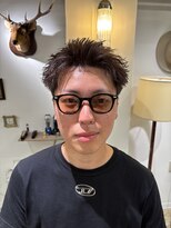 メゾンフォーメン 心斎橋店(Maison for men)&nbsp;スパイキーショート/ピンパーマ/テーパーフェード