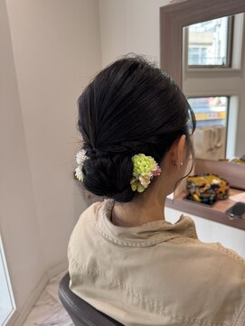 レアリバイケンジ(leali by KENJE) お呼ばれヘアアレンジ