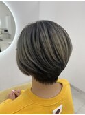 ショートバレイヤージュ