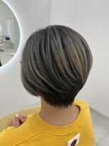 アイニ 天王寺アポロ店(aini)&nbsp;ショートバレイヤージュ
