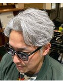 フェザーカスタム×ホワイトシルバー