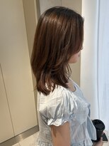 ガリカ 博多(Gallica) <ゲスト>やわらかブラウンベージュで抜け感ミディアムレイヤー