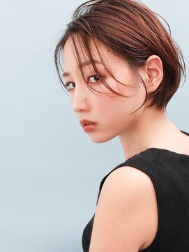 ユージュアル(THE USUAL) デジタルパーマミルクティーブロンドワンホンレイヤー夏 8