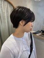 ロンドアジュール 横浜(Lond azur) @ ナチュラルショート/ショートボブ/顔周り/30代40代50代