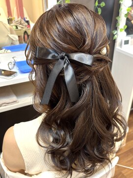 ジェネータ 新横浜店(GENETA) ハーフアップ【新横浜ヘアセット/ヘアメイク】