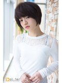 【aL-ter LieN TAKU】小顔カット☆暗髪ショート　千葉