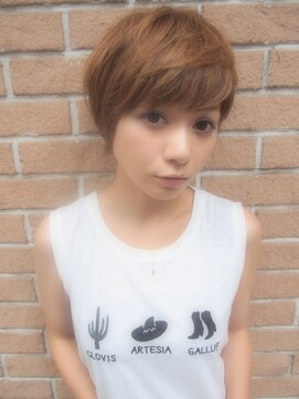 ジャンティ(GENTIL) 耳かけ×マッシュショート