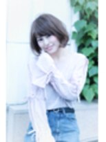 美容室 パルス 静岡鷹匠店(PALS)&nbsp;無造作フェミニンボブ