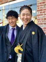 アントルポ(entrepot)&nbsp;【entrepot×men's】編み込みStyle mai