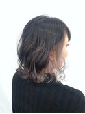 ホワイトブロンドインナーカラー