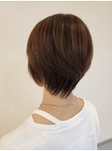 レイヤーウルフストレートヘア☆