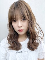 アイティー バイ アルバム 浦和店(IT by ALBUM) ウェーブスパイラル_オリーブカラーハイライトカラー_27912