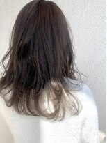 ヘアデザイン エソラ(hair design esora)&nbsp;カーキグレージュ　※ブリーチ無ダブルカラー