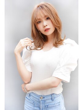 レスピア 銀座(Respia) シースルーバングのくびれミディ【銀座】30代40代