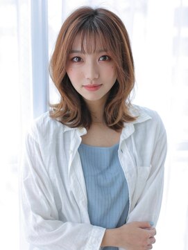 アグ ヘアー モコロ 札幌元町店(Agu hair mocoro) 《Agu hair》トレンド★ワンホンミディ