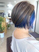 リムヘアー(Lim Hair) ブルー♪インナーカラー