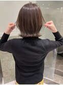 【Lond robin】伊藤ガク 髪質改善外ハネボブ韓国ストレート U