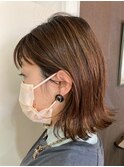 ほんのりメッシュの立体感スタイル