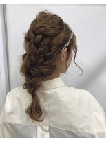 ロットアニバース(lott annibirth)&nbsp;【髪質改善】ゆるっと編み込みヘア@mutsumi