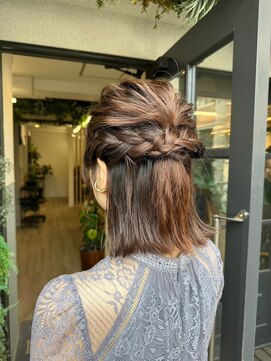 リサプラン(RISA plan) スッキリお呼ばれヘアセット≪西新店≫