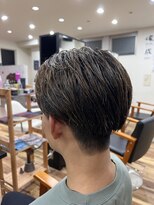 スウェル 千葉店(Swell)&nbsp;かきあげオールバックスタイル