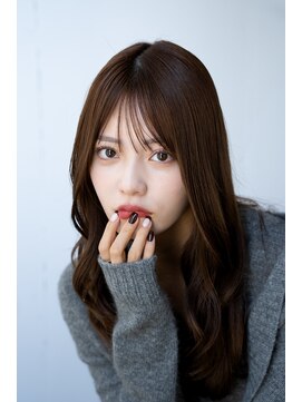 レノラ 本町(LENORA) 20代30代大人かわいいナチュラル暗髪ゆるめパーマヘア