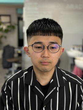 ヘアーラボ 樟葉(Hair Labo) クロップ スキンフェード南楠葉