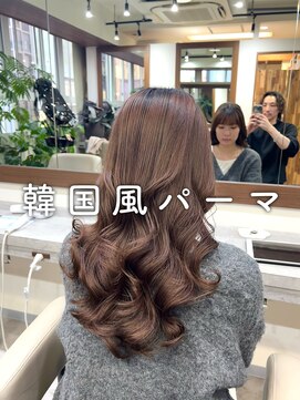 アミー 銀座(Ammy) アイロン要らず！韓国風パーマ