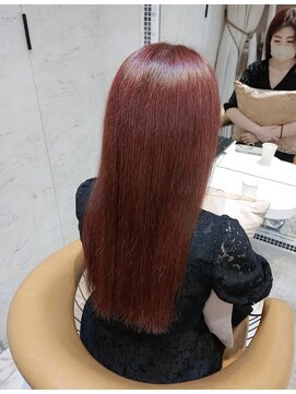 ロンドローズ 名古屋(Lond damaskRose) 学割 ブリーチなしダブルカラー ブリーチ 髪質改善 ボブ 540