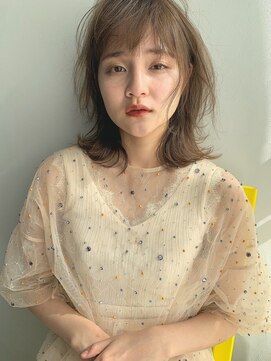 オグジュアリー 表参道(aux.) 大人かわいい/前髪[表参道/表参道駅]