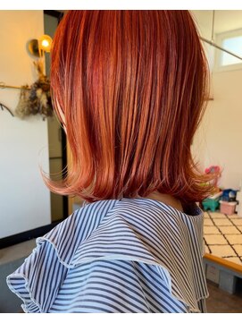 ハレ(hare) アプリコットオレンジ