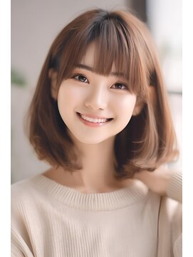 シェブル(che/ble) 大人可愛いモテ髪30代40代50代ナチュラルボブ前髪あり